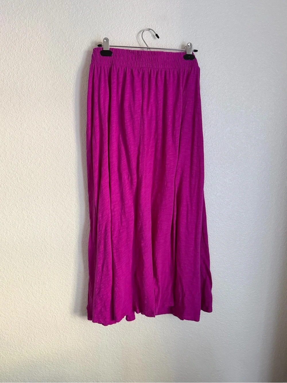 Torrid Maxi Slub Front Slit Swim Cover-Up Skirt 1X Pink